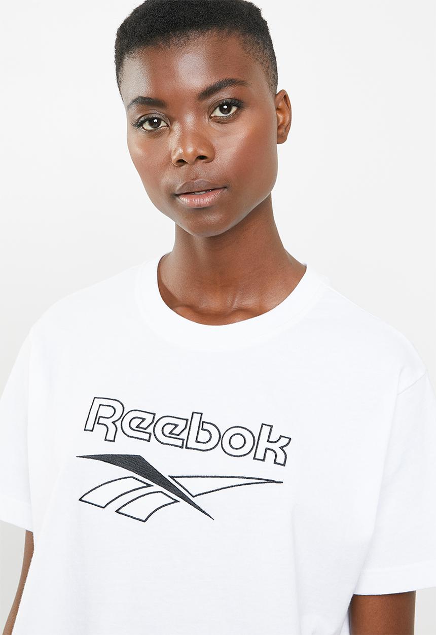 Reebok Classic - Classic crop tee - white