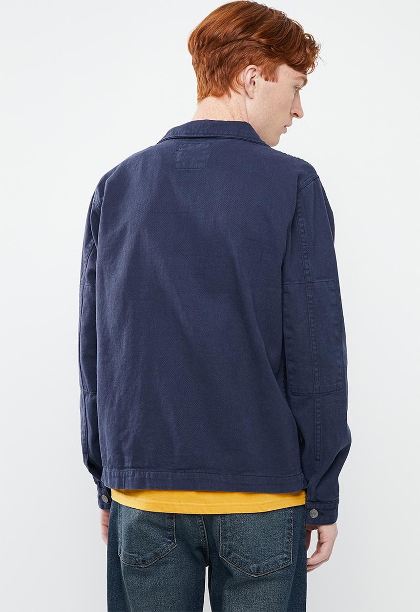 Superbalist - Overdyed worker jacket - navy