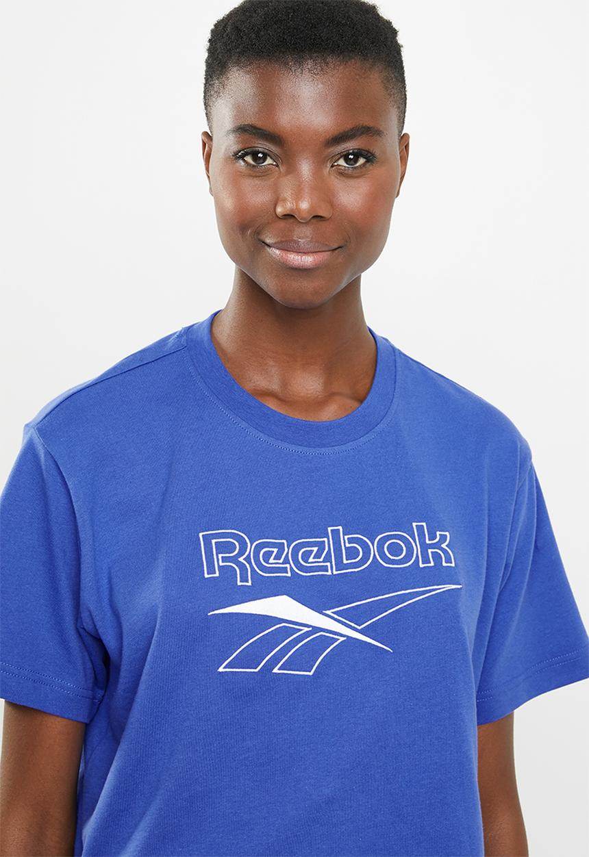Reebok - Classic crop tee - blue