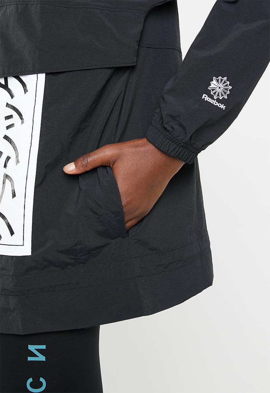 Reebok Classic - Classic anorak - black