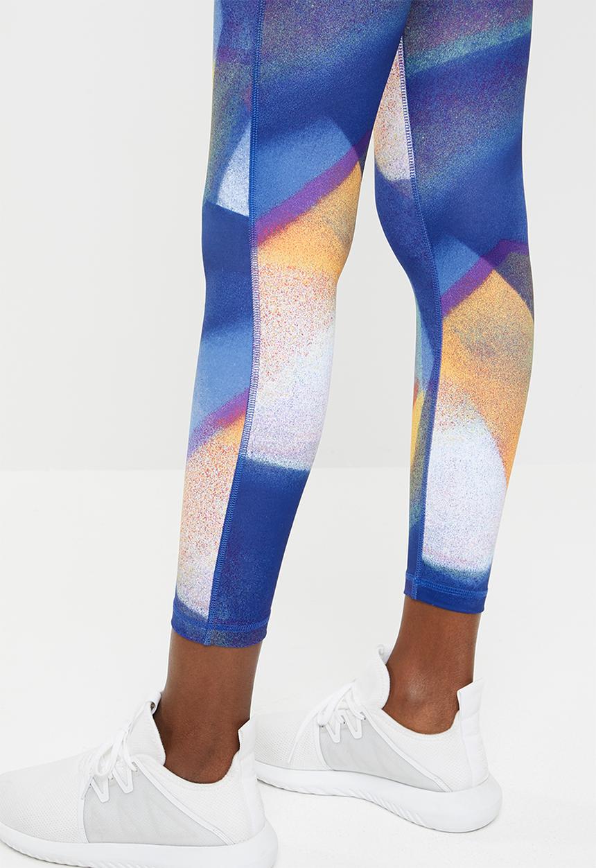 Reebok - Lux bold rise tights - blue