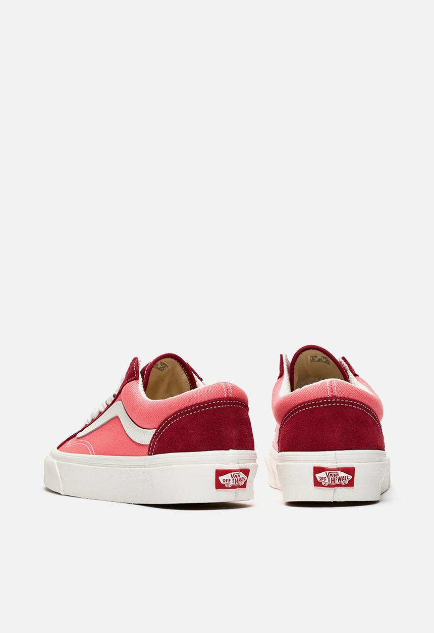 Vans - UA style 36 - (vintage sport) - rumba red & blanc de blanc