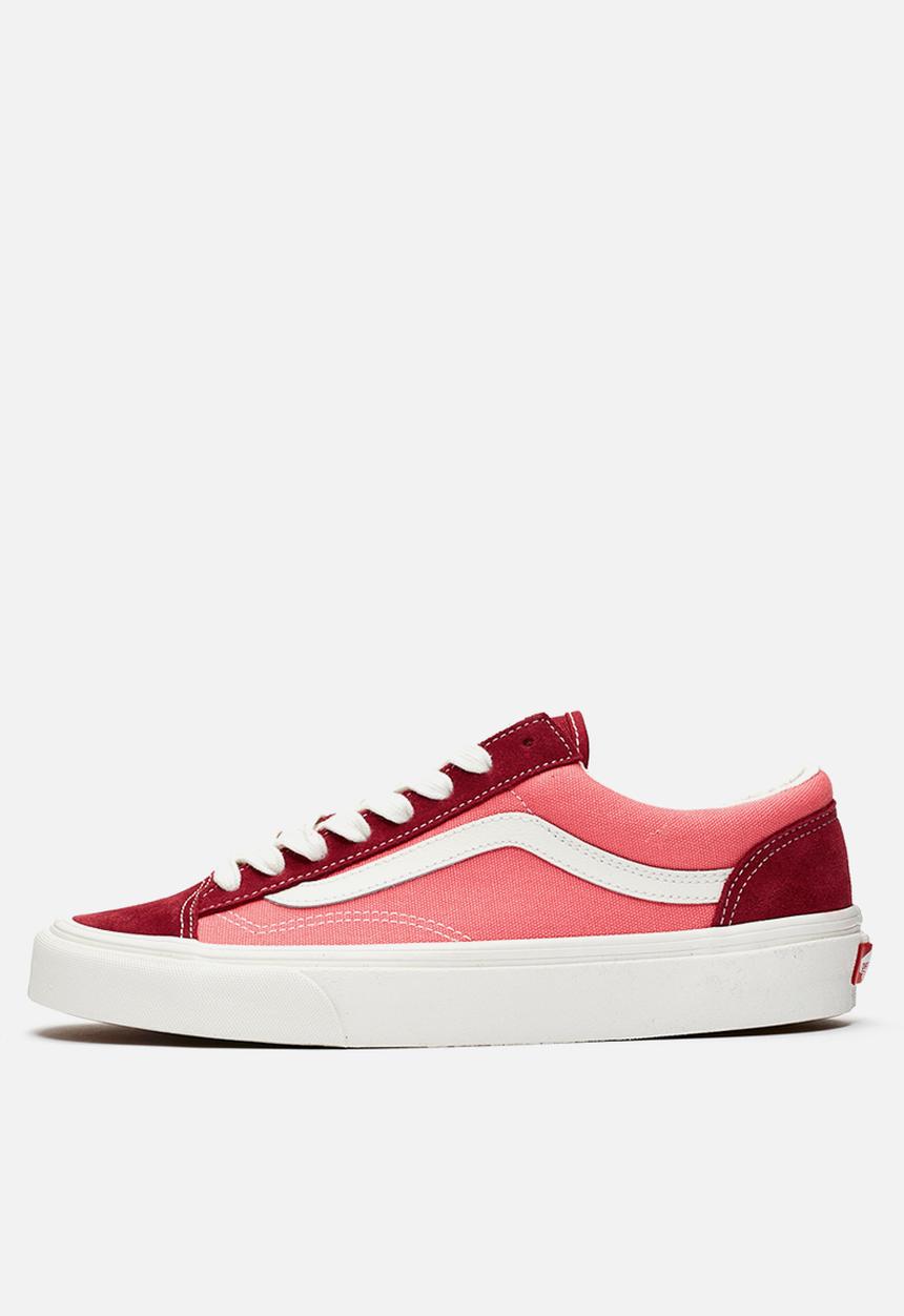 Vans - UA style 36 - (vintage sport) - rumba red & blanc de blanc