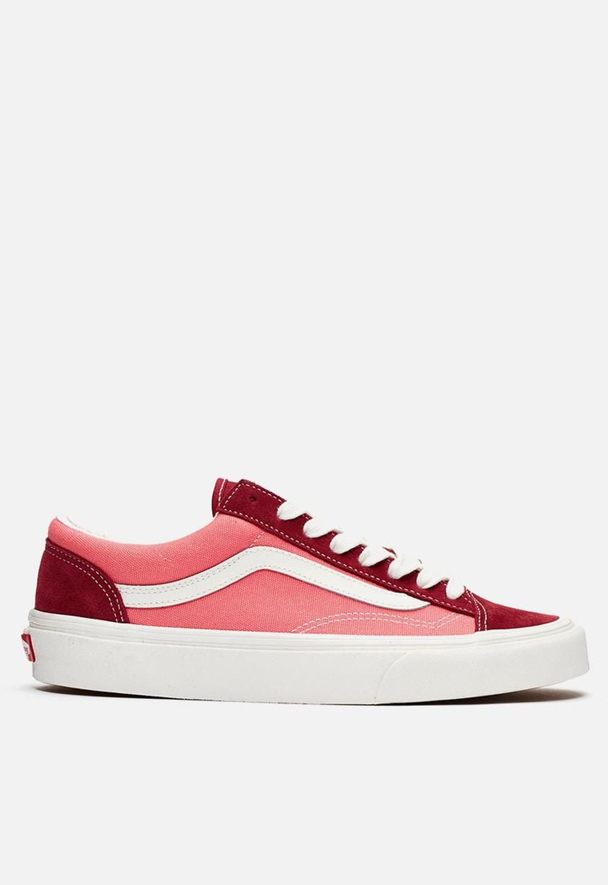 Vans - UA style 36 - (vintage sport) - rumba red & blanc de blanc