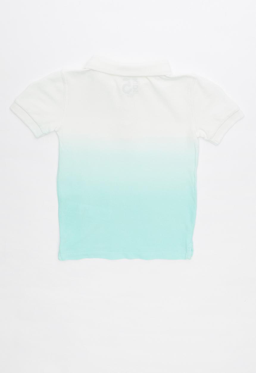Cotton On - Kenny 3  polo - white & turquoise 