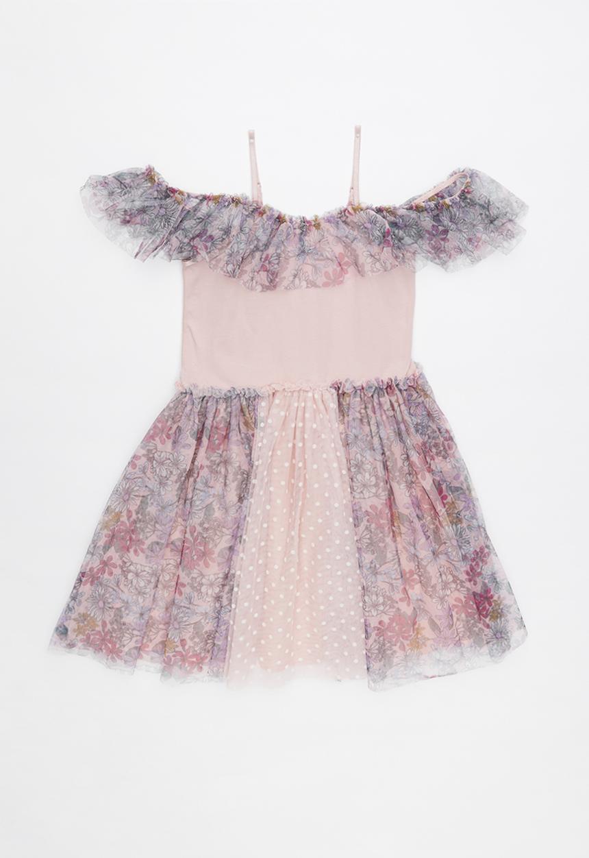 Cotton On - Iris tulle dress - dusty pink