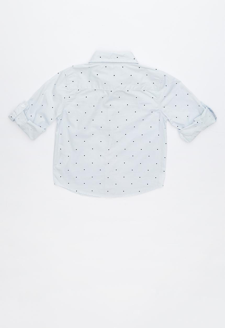 Cotton On - Noah long sleeve shirt - blue