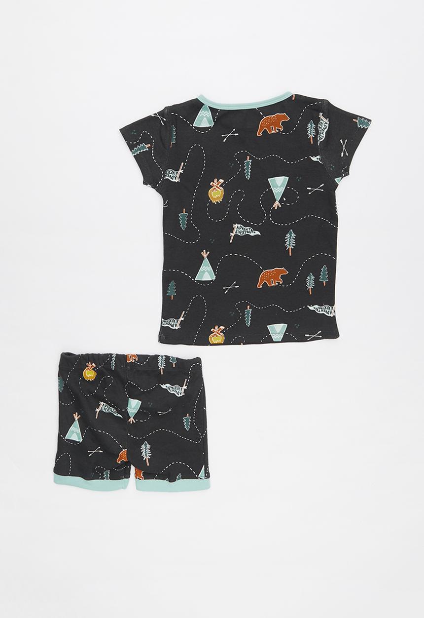 Cotton On - Joshua short sleeve pyjama set - multi