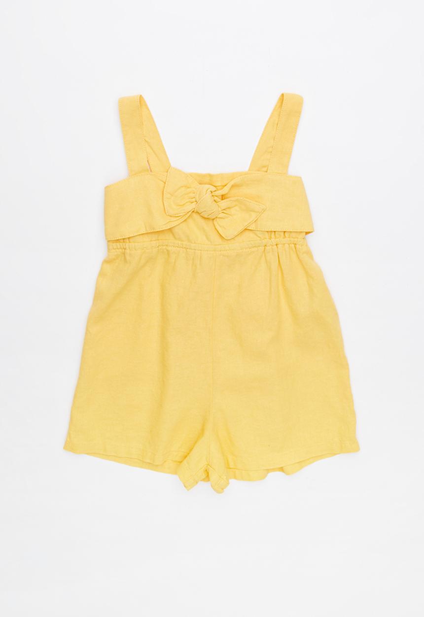 Cotton On - Zoe playsuit - yellow