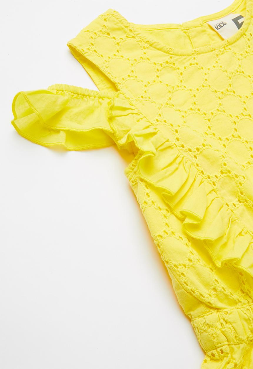 Cotton On - Misty playsuit - yellow