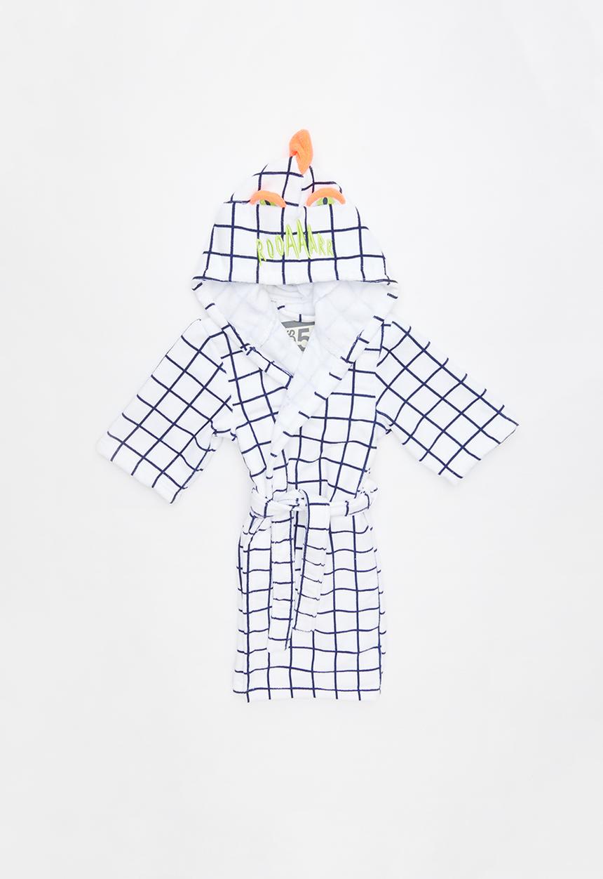 Cotton On - Boys hooded terry gown - multi