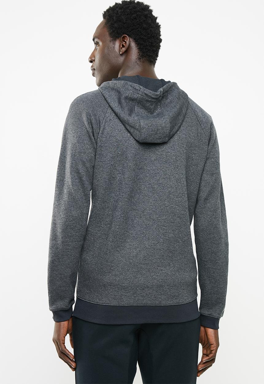 Under Armour - Unstoppable 2x knit full-zip hoodie - black