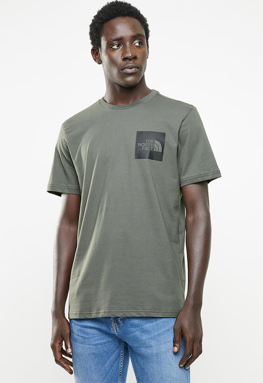 The North Face - Fine short sleeve tee - khaki