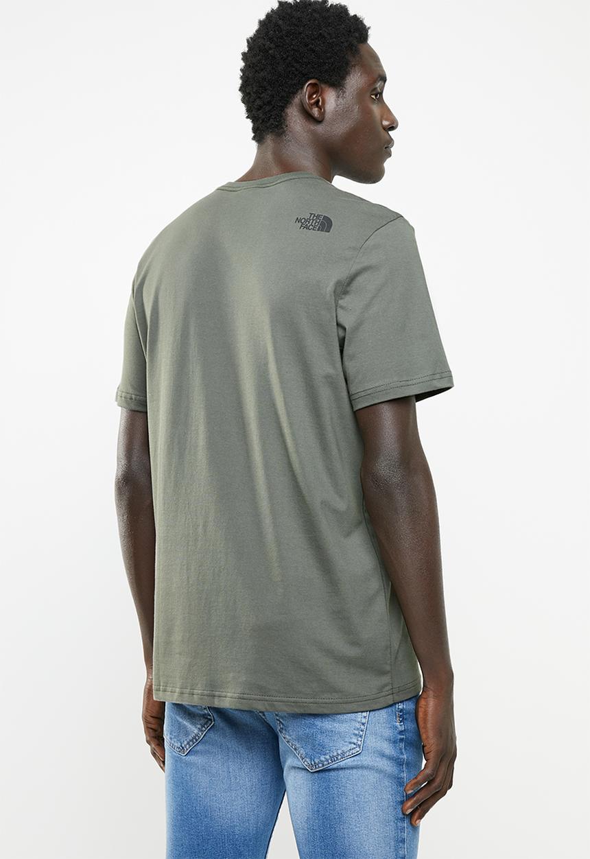 The North Face - Fine short sleeve tee - khaki