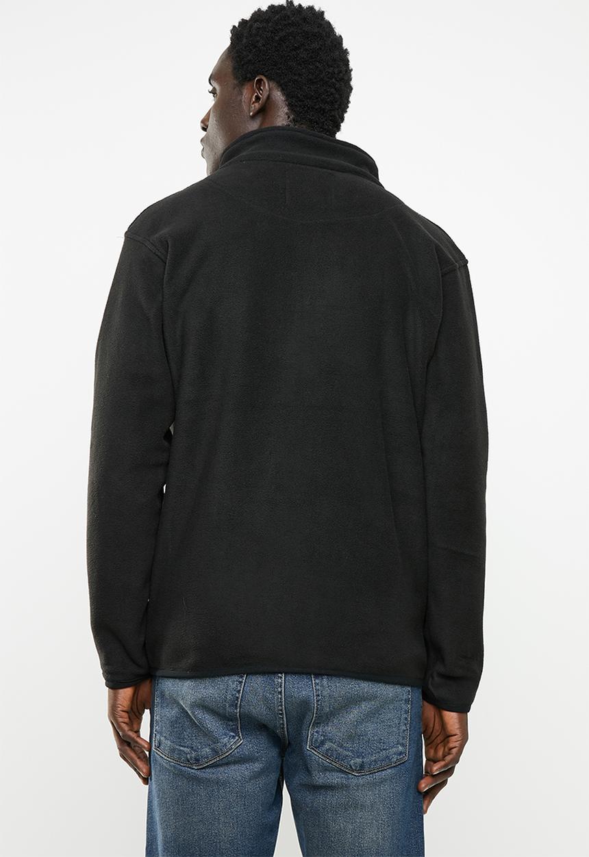 STYLE REPUBLIC - Fleece full zip jacket - black