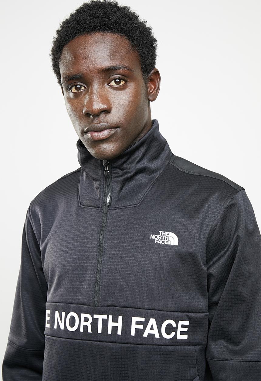 The North Face - M train n logo 1/4 zip - black