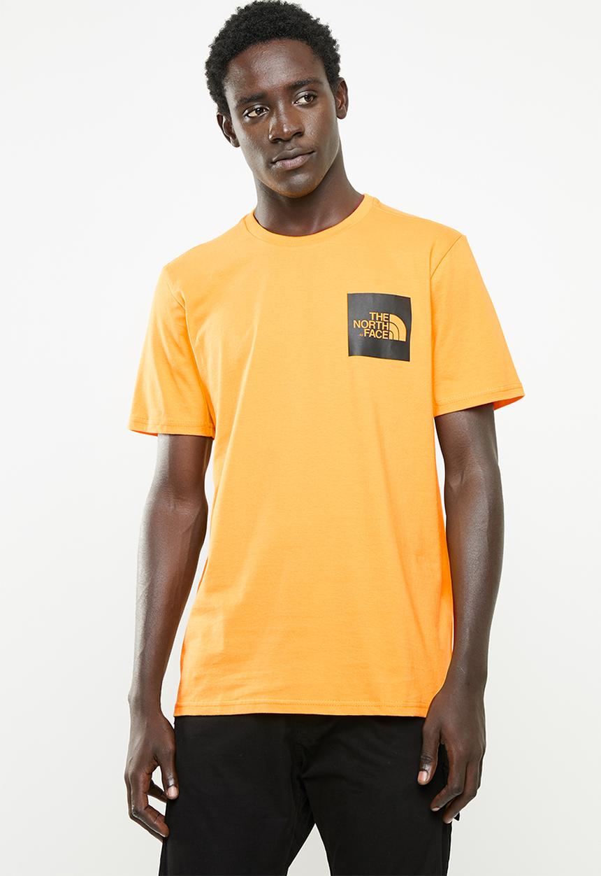 The North Face - Fine short sleeve tee - orange
