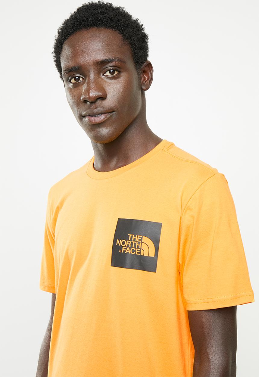 The North Face - Fine short sleeve tee - orange