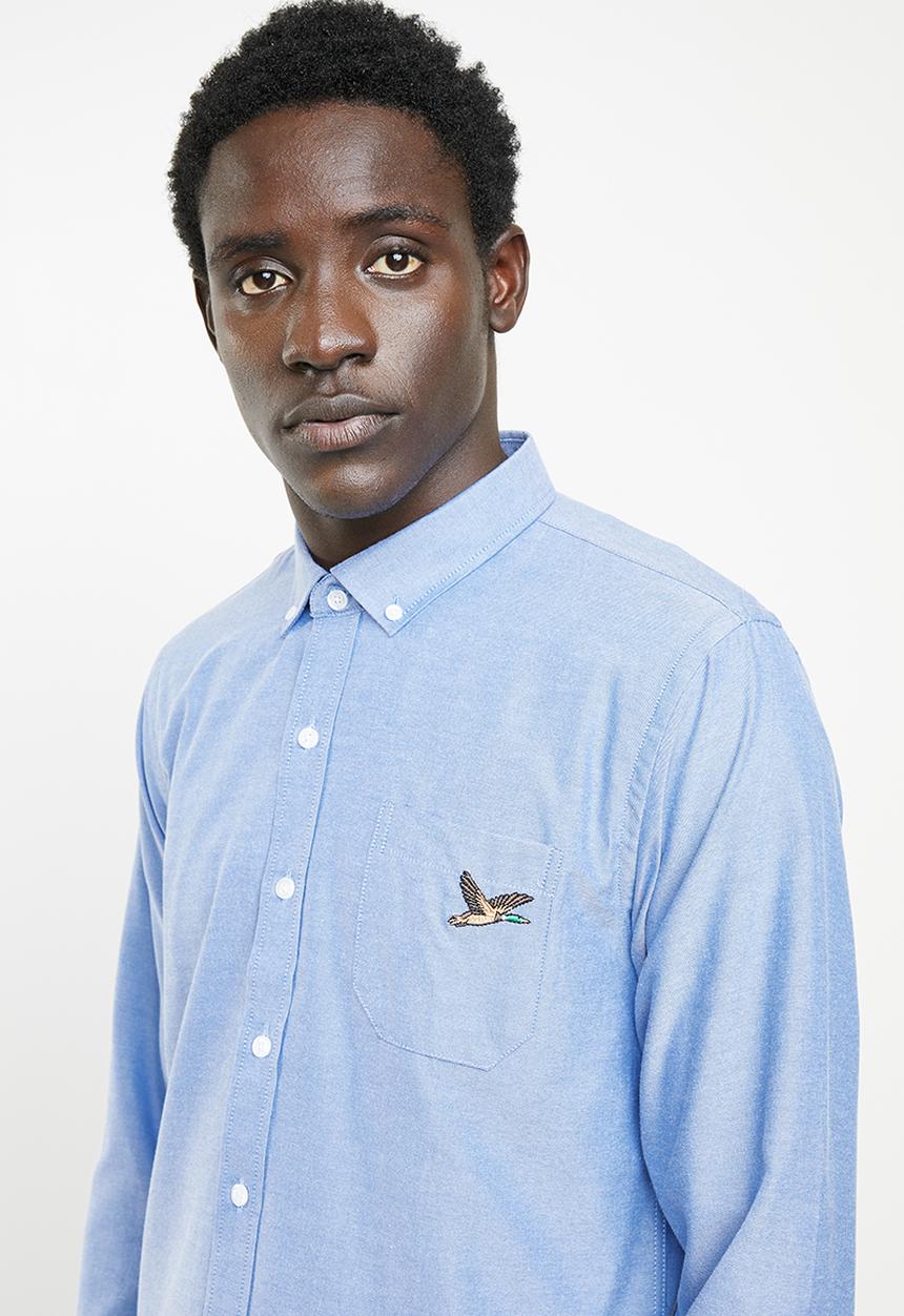 Brave Soul - Brett shirt - blue