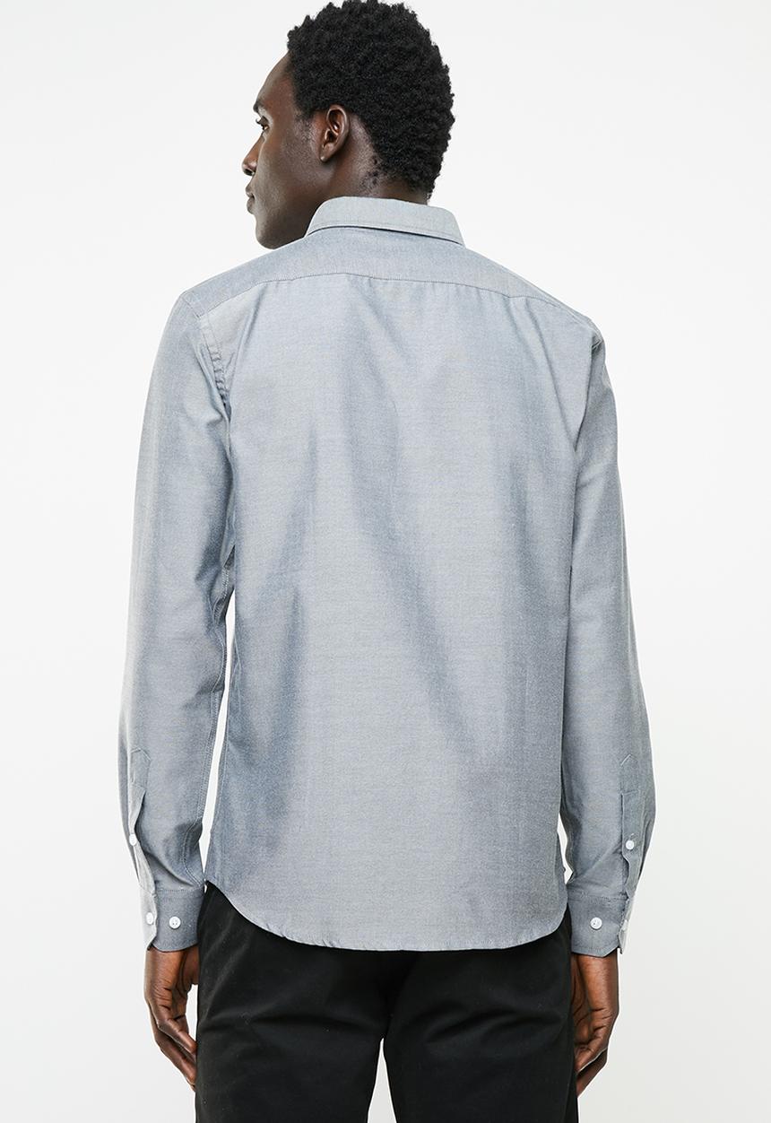 Brave Soul - Brett shirt - charcoal
