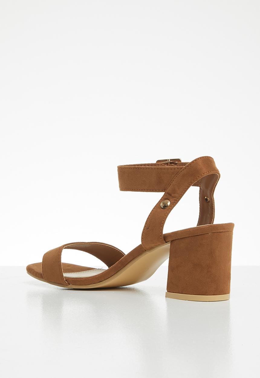 STYLE REPUBLIC - Ankle-strap heels - tan