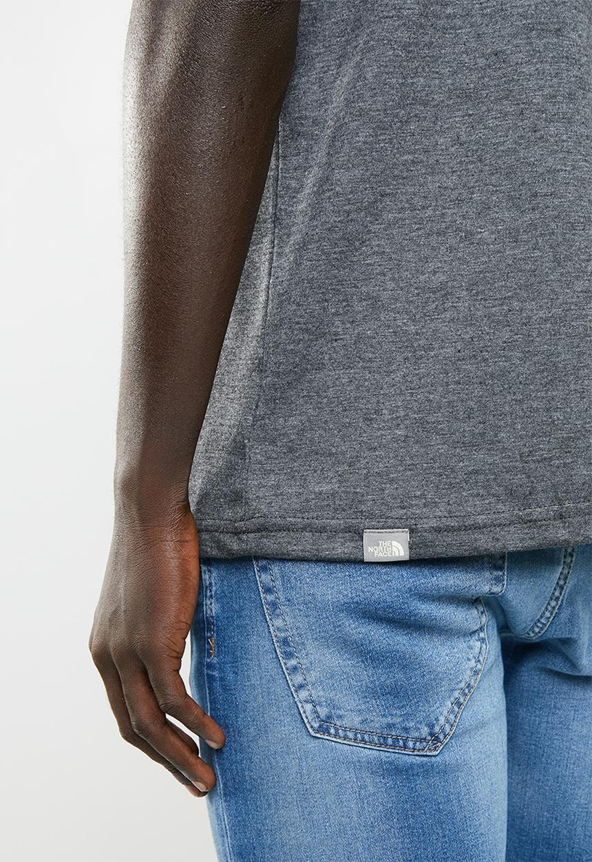 The North Face - M short sleeve redbox tee - grey