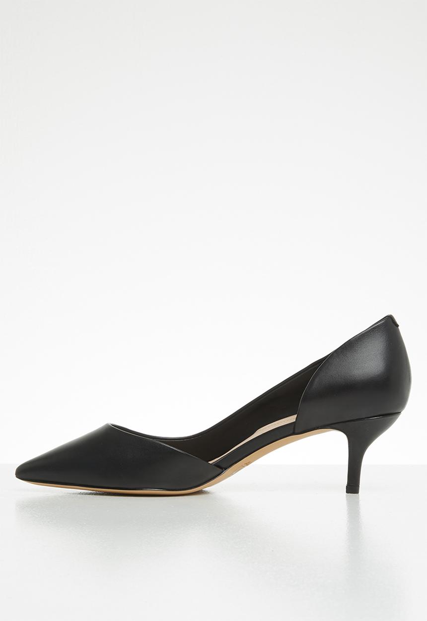 ALDO - Nyderind leather heel - black