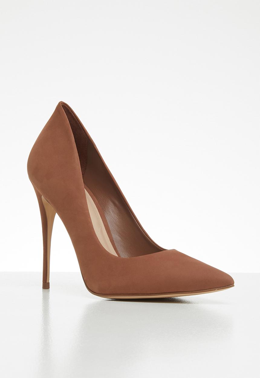 ALDO - Cassedy 3 suede heel - brown