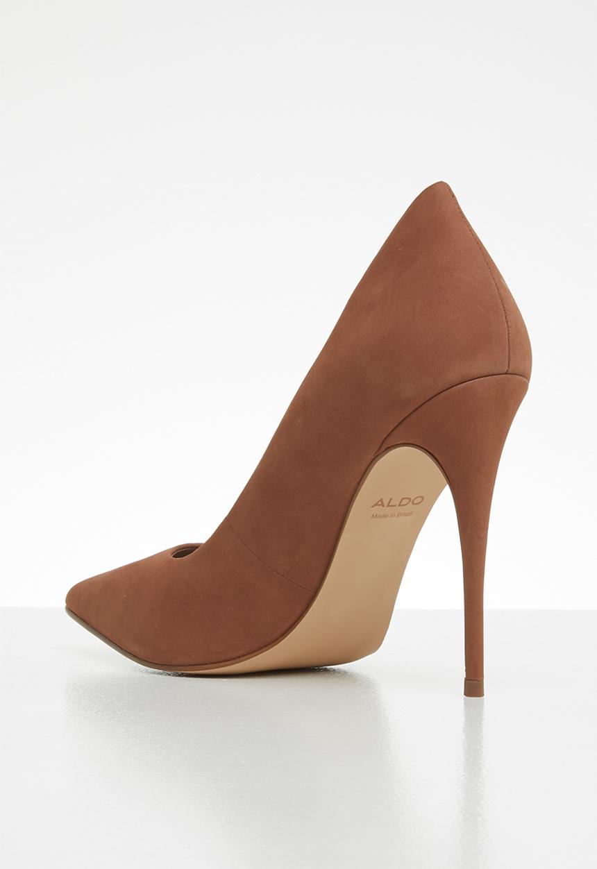 ALDO - Cassedy 3 suede heel - brown