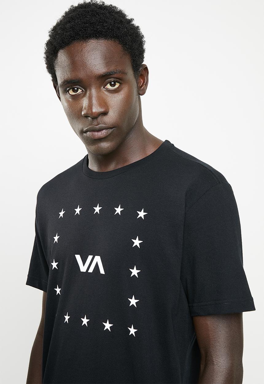 RVCA - Va corners short sleeve tee - black