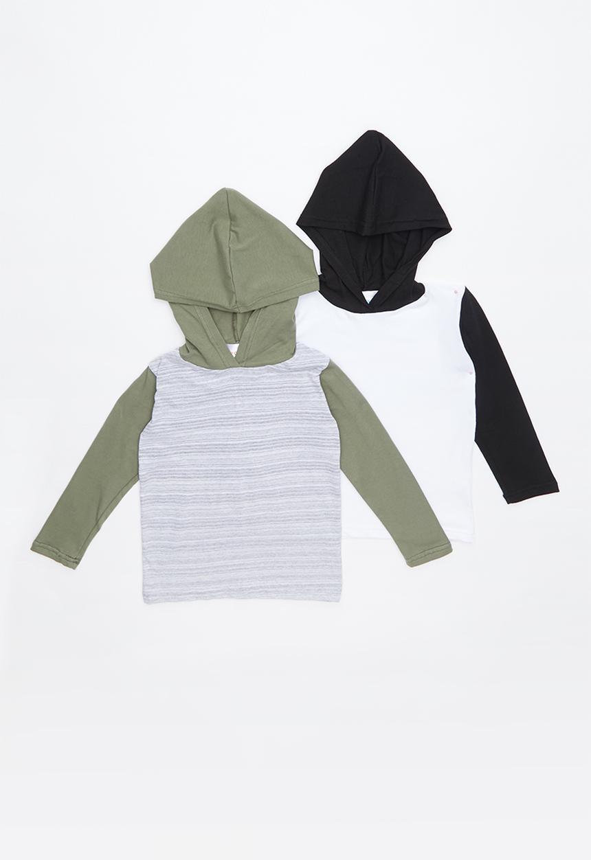 Pop Candy - Kids 2 pack long sleeve top - multi