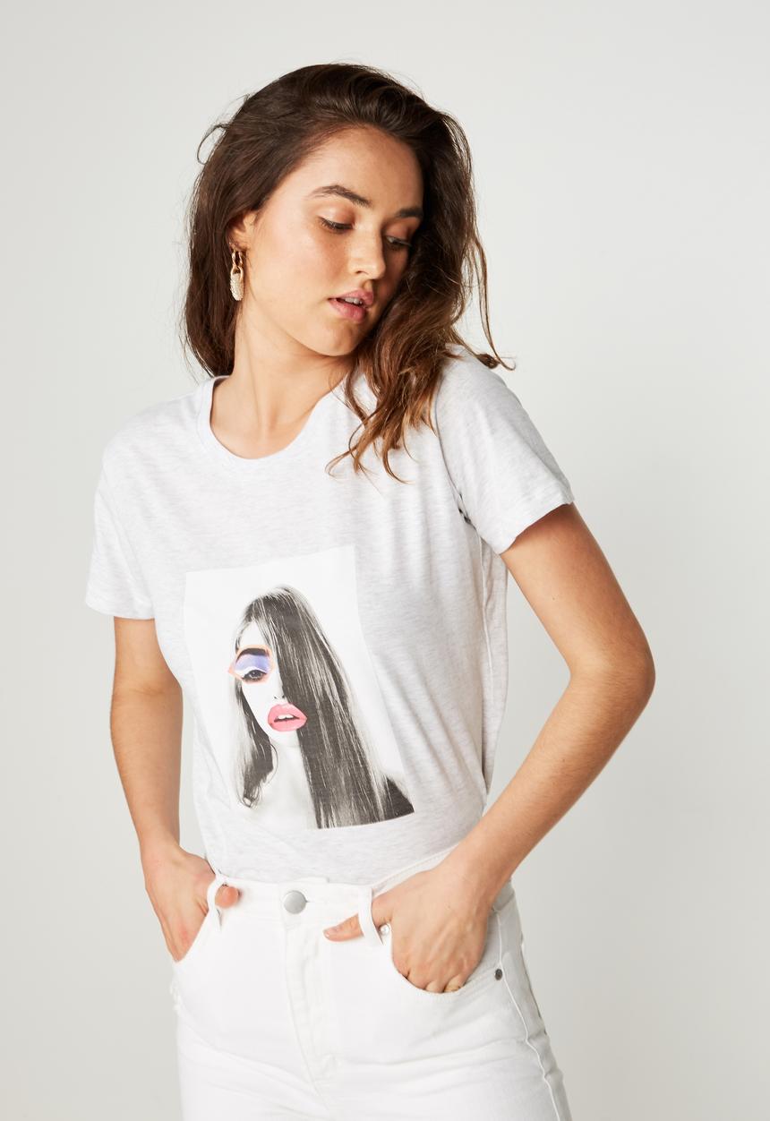 Cotton On - Classic arts T-shirt - grey