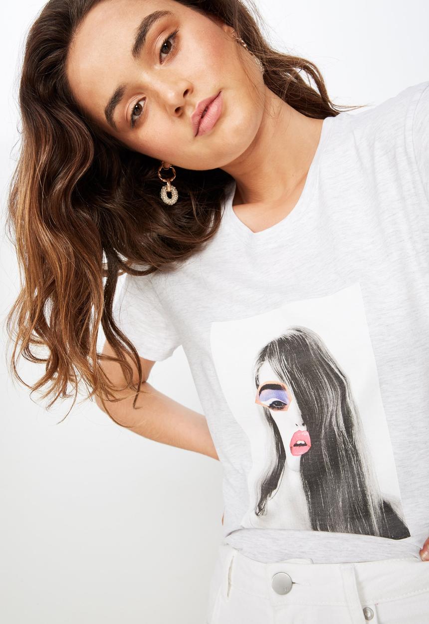Cotton On - Classic arts T-shirt - grey