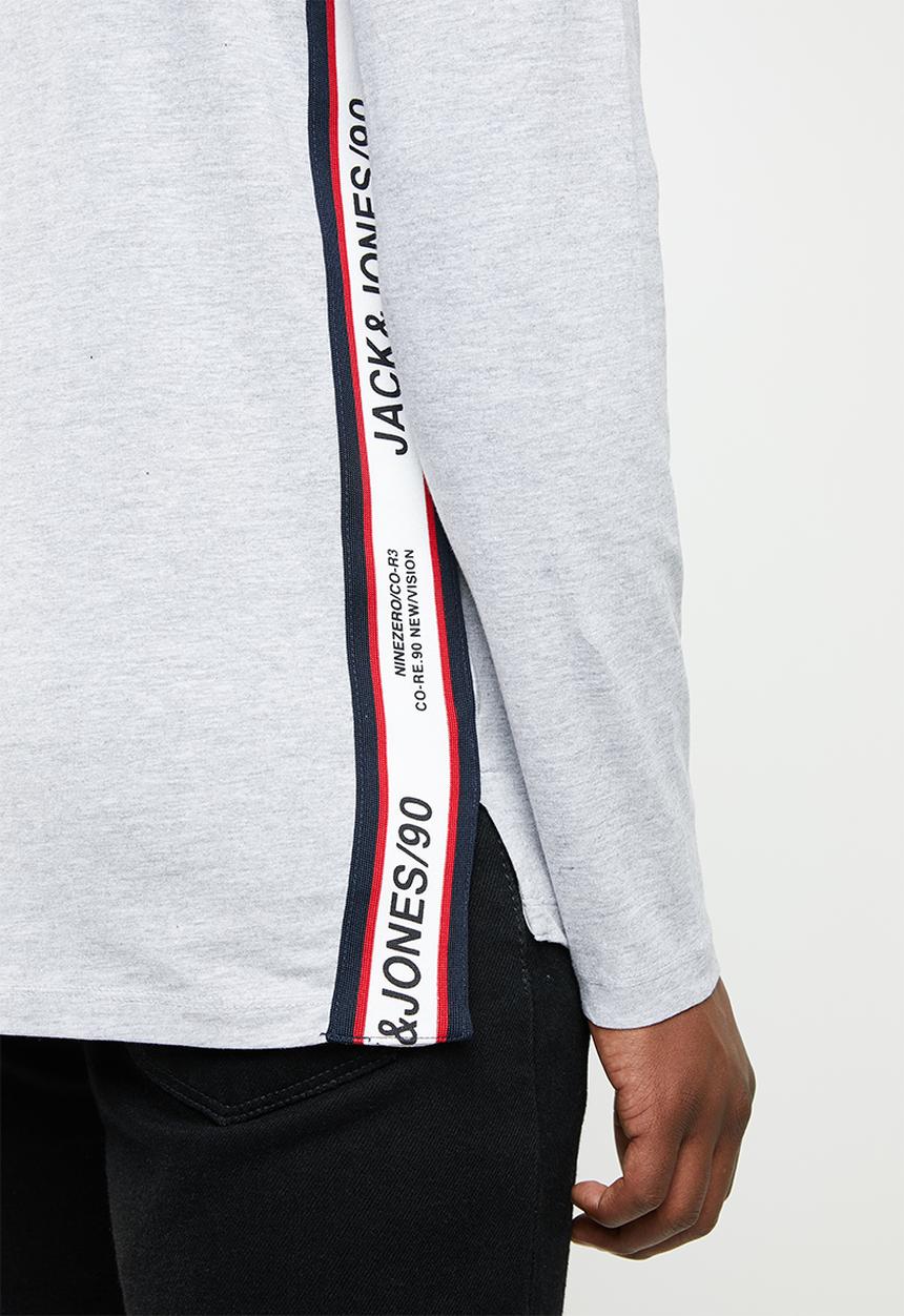 Jack & Jones - Jcovision tee - grey 