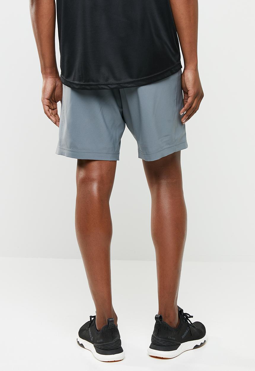 Reebok - Wor woven graphic short - grey