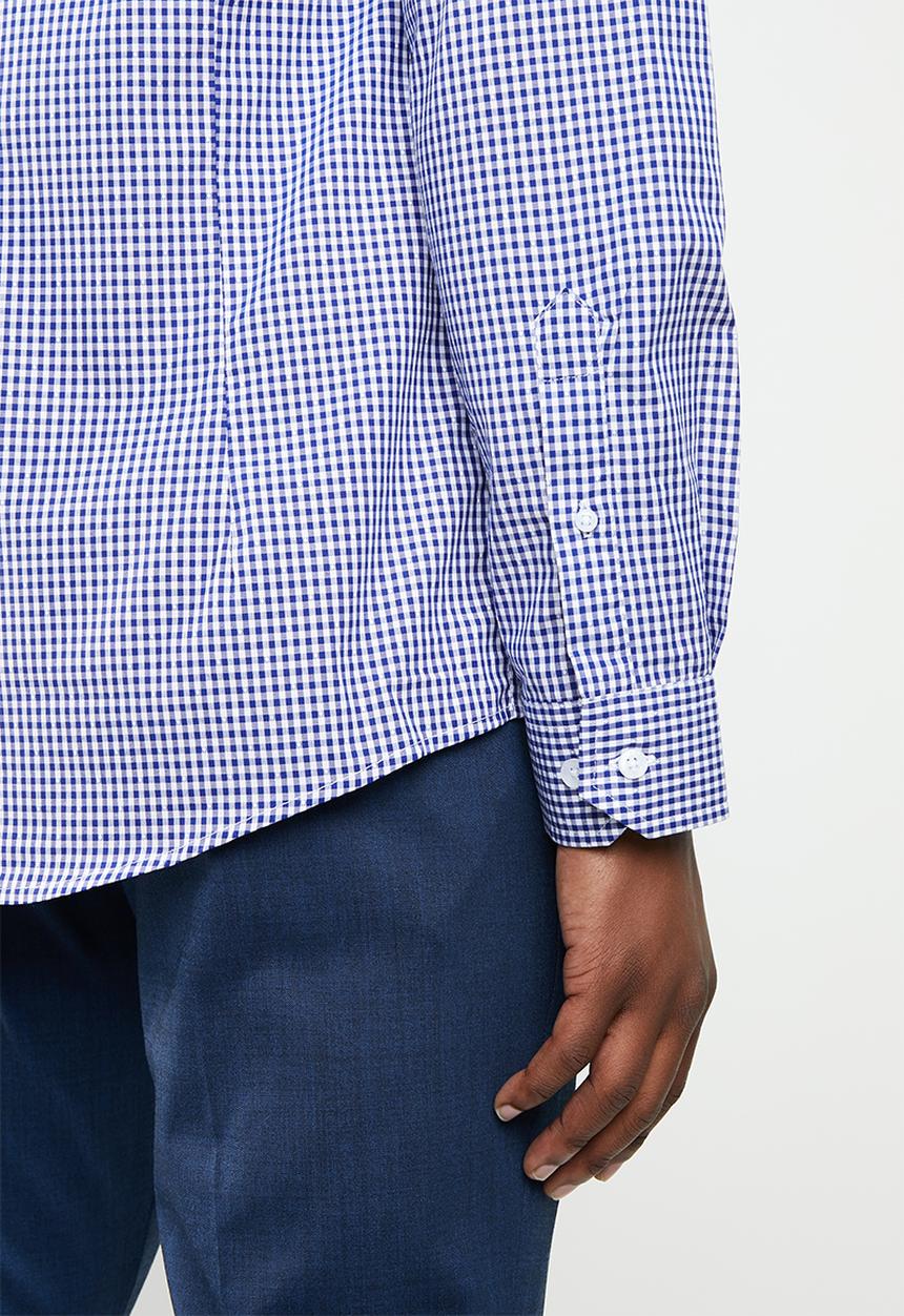 Pringle of Scotland - Grainger tailored fit shirt - navy