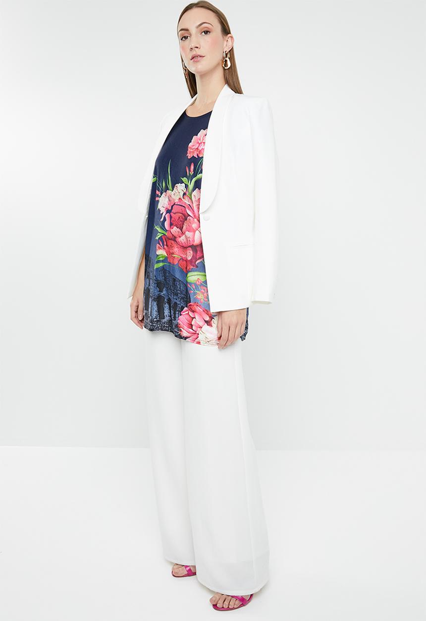 Revenge - Batwing floral T-shirt - multi