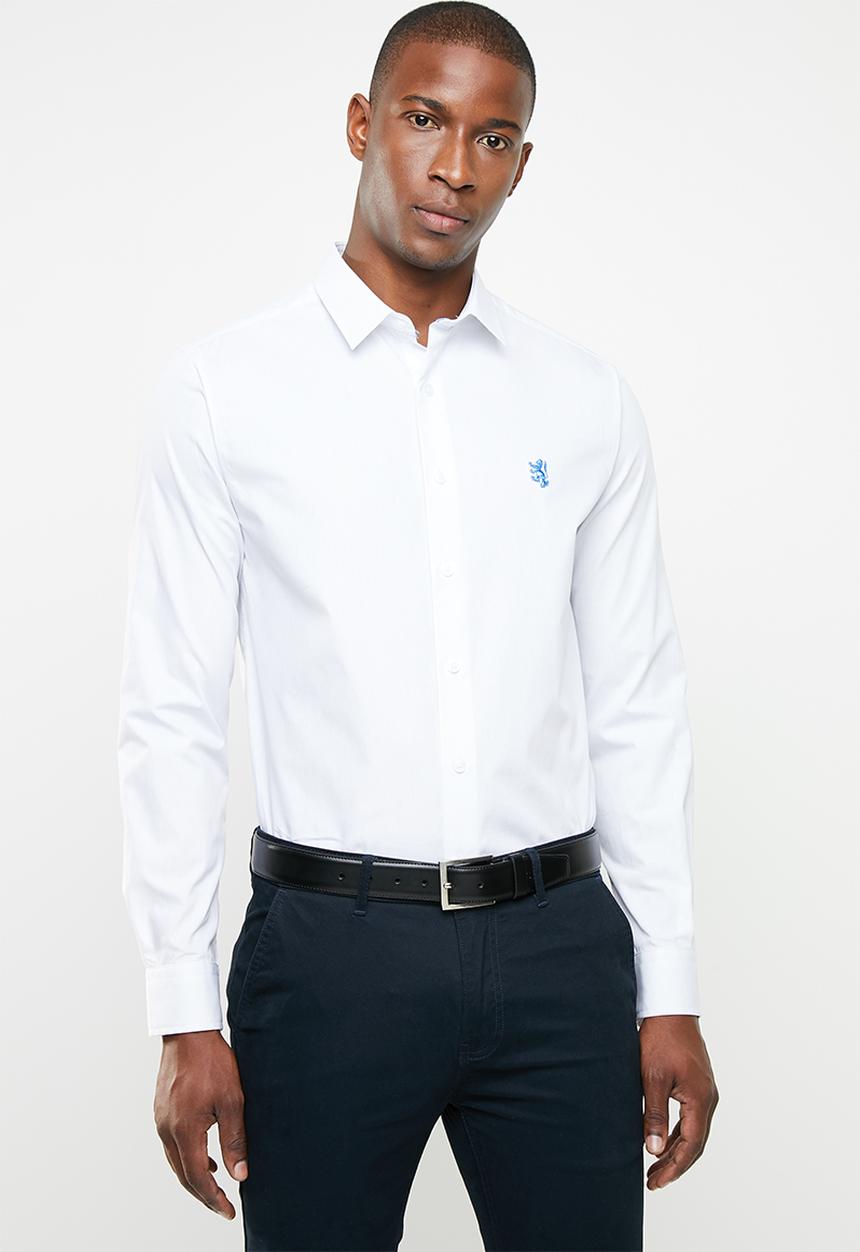 Pringle of Scotland - Niall styled shirt - white