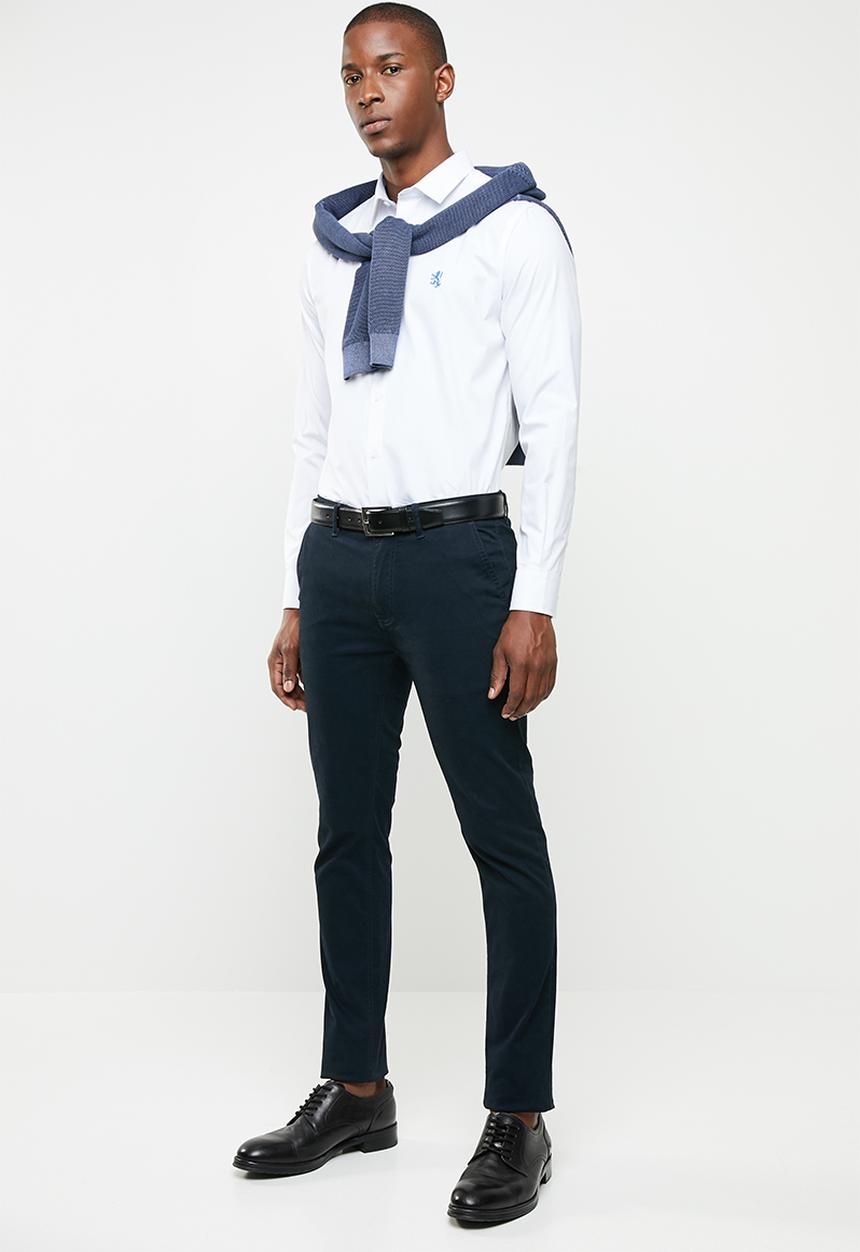Pringle of Scotland - Niall styled shirt - white