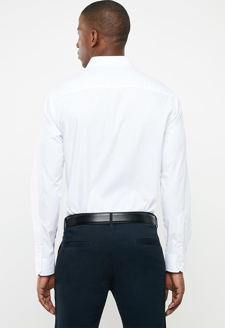 Pringle of Scotland - Niall styled shirt - white