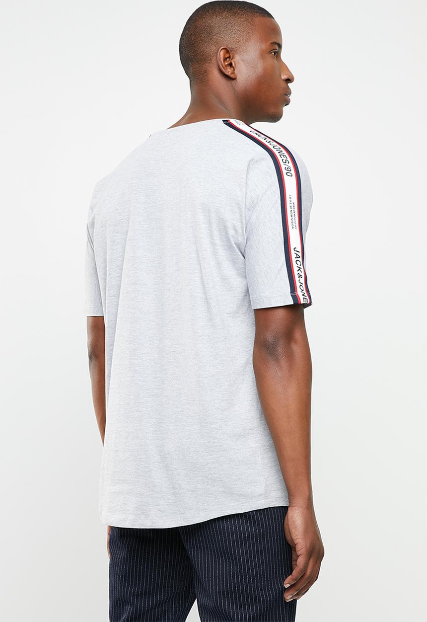 Jack & Jones - Jcotape tee - grey
