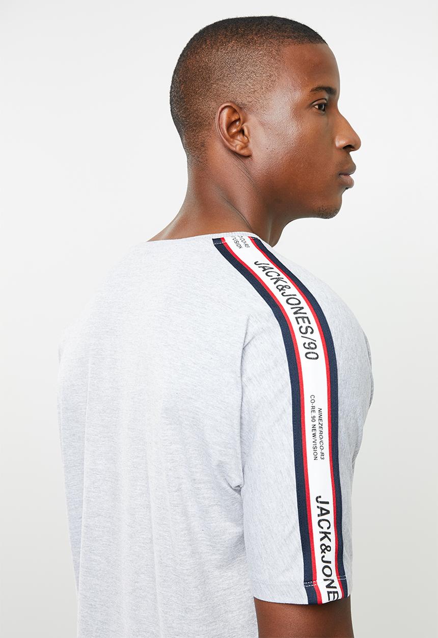 Jack & Jones - Jcotape tee - grey