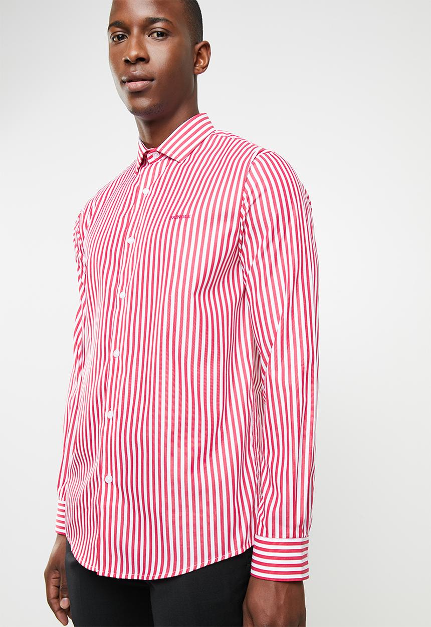 Pringle of Scotland - Brinsley tailored shirt - pink