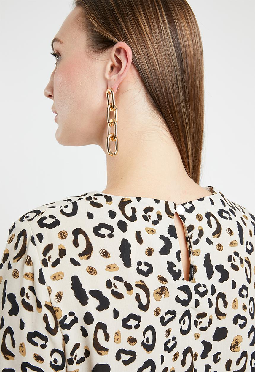 Revenge - Leopard print top - multi 