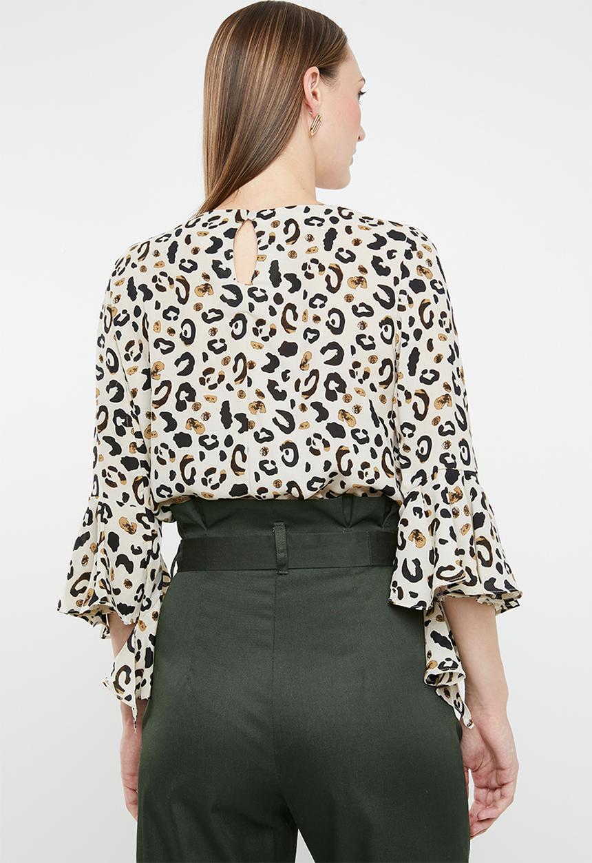 Revenge - Leopard print top - multi 