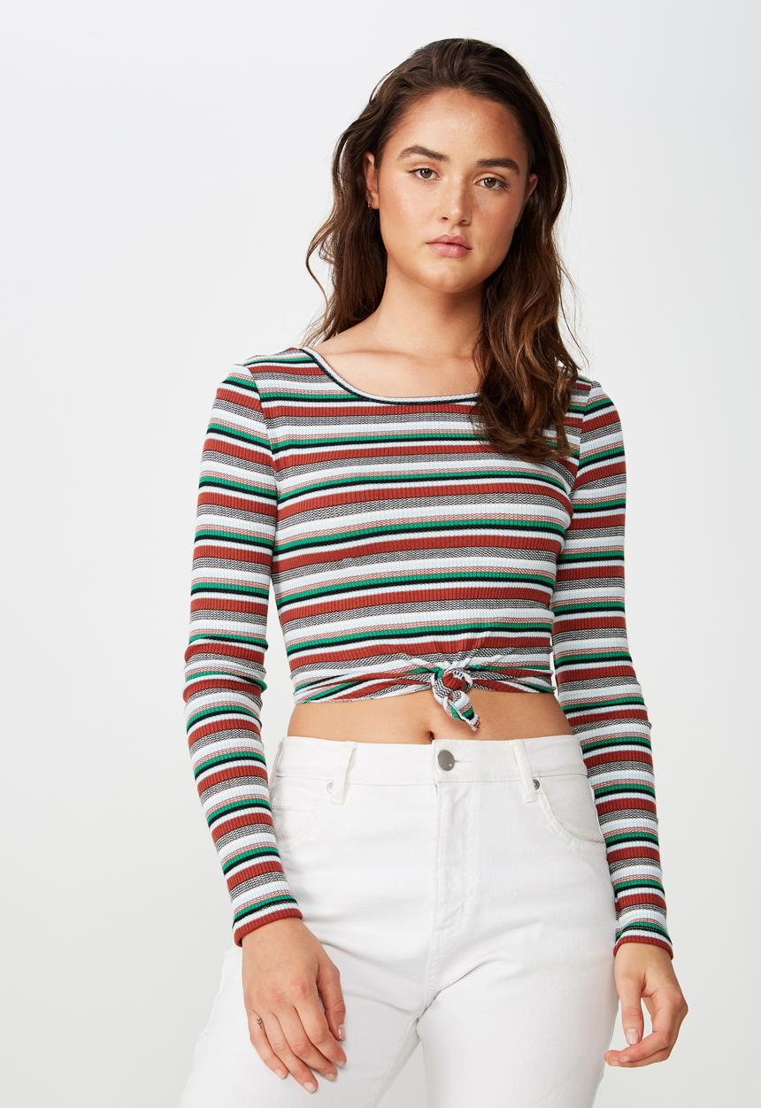 Cotton On - Lozzie long sleeve top - multi 