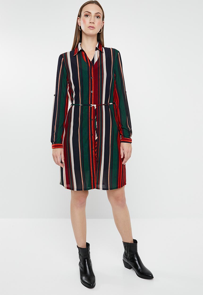 Revenge - Stripy shirt dress - multi 