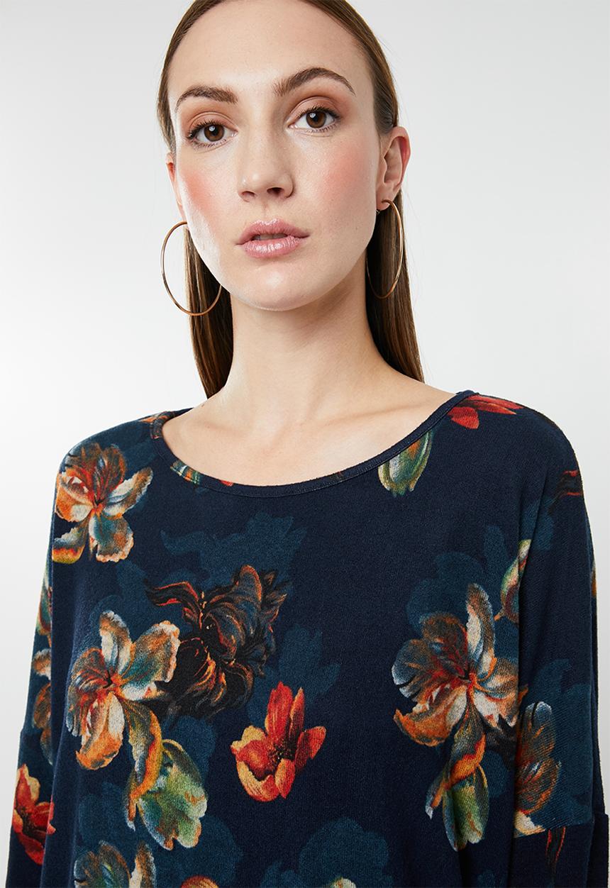 Revenge - Floral long sleeve top - multi