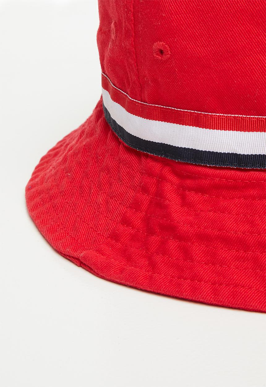 Cotton On - Kids bucket hat - sophie red stripe