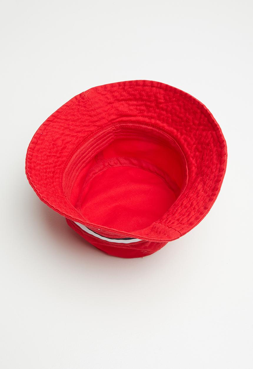 Cotton On - Kids bucket hat - sophie red stripe